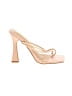 Fashion Nova Ivory Sandals Size 6 1/2 - photo 1