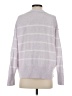 Moon & Madison Stripes Purple Pullover Sweater Size S - photo 2