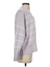 Moon & Madison Stripes Purple Pullover Sweater Size S - photo 4