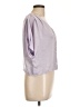 Shein 100% Polyester Purple 3/4 Sleeve Blouse Size L - photo 4