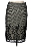 Cato Chevron-herringbone Black Formal Skirt Size 10 - photo 1