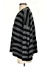 Linda Matthews Stripes Gray Black Pullover Sweater Size S - photo 5