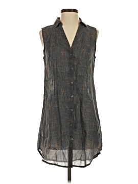 Eileen Fisher Sleeveless Button-Down Shirt (view 1)