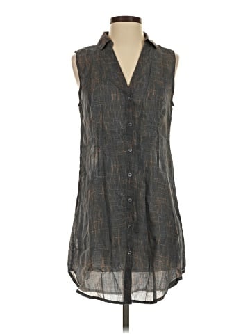 Eileen Fisher Sleeveless Button-Down Shirt (view 1)