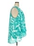 Alfani 100% Polyester Teal Sleeveless Blouse Size 3X - photo 4