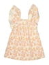 Zara Floral Yellow Dress Size 4 - photo 2