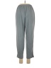 Emmelle Solid Gray Casual Pants Size L - photo 2