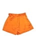 Shein Solid Orange Athletic Shorts Size XS - photo 2