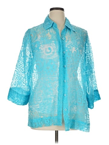 Ruby Rd. 3/4 Sleeve Blouse (view 1)