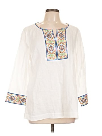 John Mark 3/4 Sleeve Blouse (view 1)
