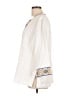 John Mark 100% Linen White 3/4 Sleeve Blouse Size L - photo 5