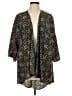 Lularoe 100% Polyester Brown Kimono Size L - photo 1