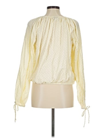 Topshop Long Sleeve Blouse (view 2)