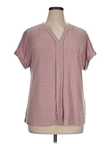 Sampeel Short Sleeve Blouse (view 1)