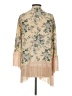 Alythea 100% Rayon Tan Cardigan Size S - photo 2