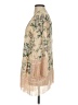 Alythea 100% Rayon Tan Cardigan Size S - photo 5
