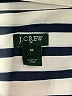 J.Crew Factory Store 100% Polyester Stripes Ivory Sleeveless Blouse Size 00 - photo 7