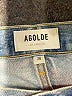 AGOLDE 100% Cotton Blue Denim Shorts Size 26 waist - photo 3