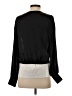 Emory Park 100% Polyester Black Long Sleeve Blouse Size S - photo 2