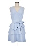 Ted Baker London 100% Polyester Blue Cocktail Dress Size 2 (0) - photo 1