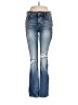 Zara Hearts Blue Jeans Size 6 - photo 1