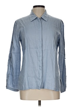 Dana Buchman Long Sleeve Button Down Shirt