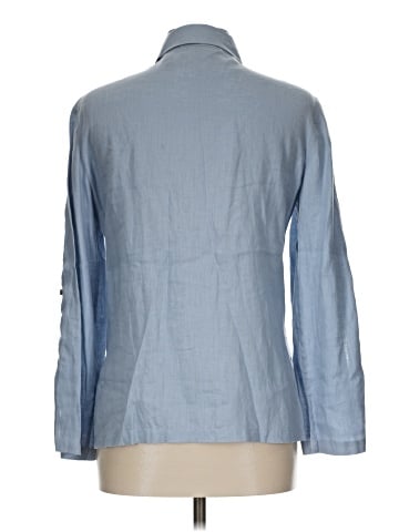 Dana Buchman Long Sleeve Button-Down Shirt (view 2)