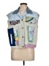 Mochy Blue Denim Vest One size - photo 1