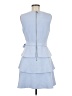 Ted Baker London 100% Polyester Blue Cocktail Dress Size 2 (0) - photo 2