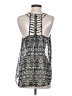 Forever 21 100% Polyester Silver Sleeveless Blouse Size S - photo 2