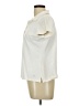 IZOD Ivory Short Sleeve Blouse Size L - photo 5
