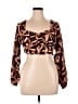 Minkpink Brown Cardigan Size XL - photo 1