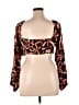 Minkpink Brown Cardigan Size XL - photo 2