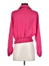 Pleione 100% Polyester Pink Long Sleeve Blouse Size S - photo 2