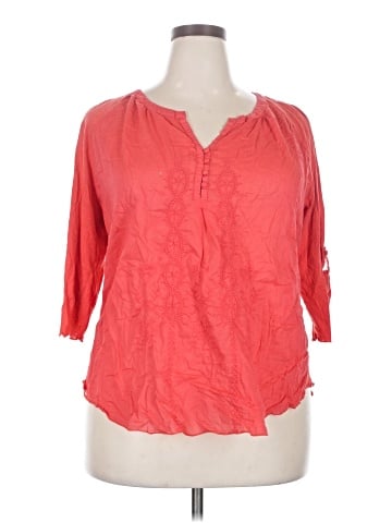 Nine West 3/4 Sleeve Blouse (view 1)