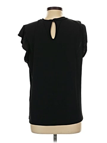 NY Collection Short Sleeve Blouse (view 2)
