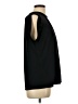 NY Collection Black Short Sleeve Blouse Size L - photo 4