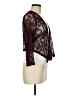 Assorted Brands 100% Polyester Burgundy Kimono Size M - photo 4