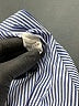 Unbranded Stripes Blue Long Sleeve Button-Down Shirt Size XL - photo 8