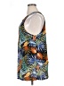 By Design Blue Sleeveless Blouse Size 1X - photo 5