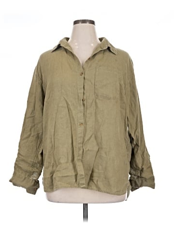 Athleta Long Sleeve Button-Down Shirt (view 1)