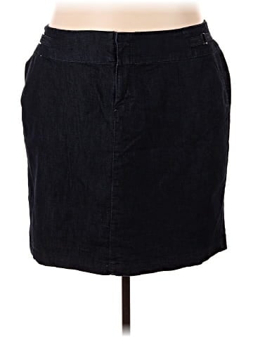 Roz & Ali Denim Skirt (view 1)
