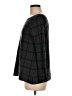 Tahari 100% Merino Plaid Black Wool Sweater Size M - photo 5