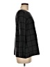 Tahari 100% Merino Plaid Black Wool Sweater Size M - photo 4