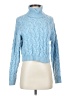 Jessica Simpson Blue Turtleneck Sweater Size S - photo 1