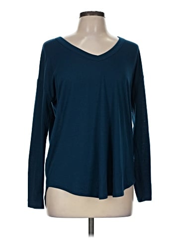 Ann Taylor LOFT Outlet Long Sleeve T-Shirt (view 1)