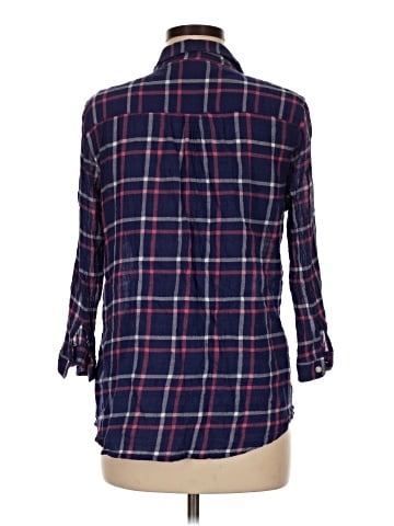 Gap Outlet 3/4 Sleeve Button-Down Shirt (view 2)