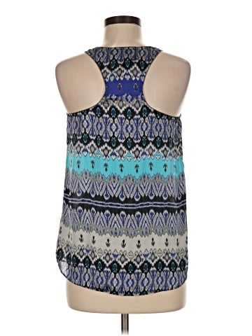 Aqua Sleeveless Blouse (view 2)