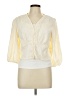 DAZY Ivory 3/4 Sleeve Blouse Size L - photo 1