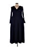 POSESHE Blue Casual Dress Size 3X - photo 1